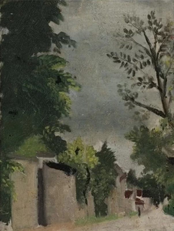Schizzo per un paesaggio di Pontoise, 1908
